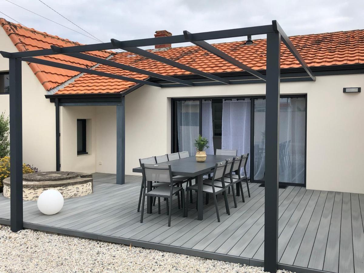 Maison moderne avec jardin à 750m de la mer Pornic Esterno foto